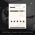 Emergency Fund Tracker Printable