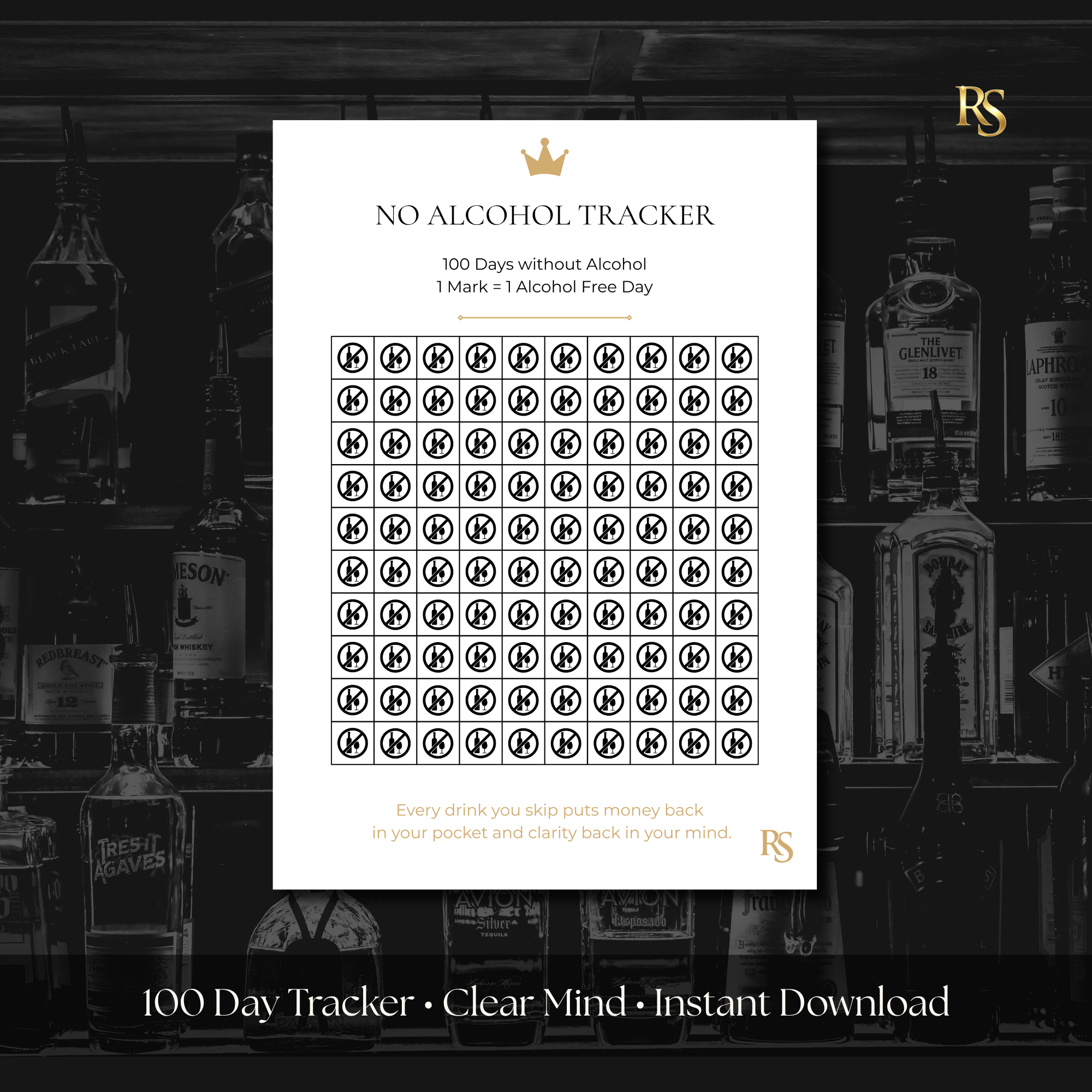 No Alcohol Tracker