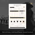 Debt Payoff Planner Printable