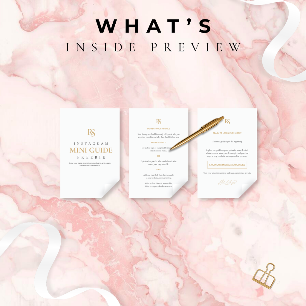 The Mini Instagram Guide | FREE PDF Download