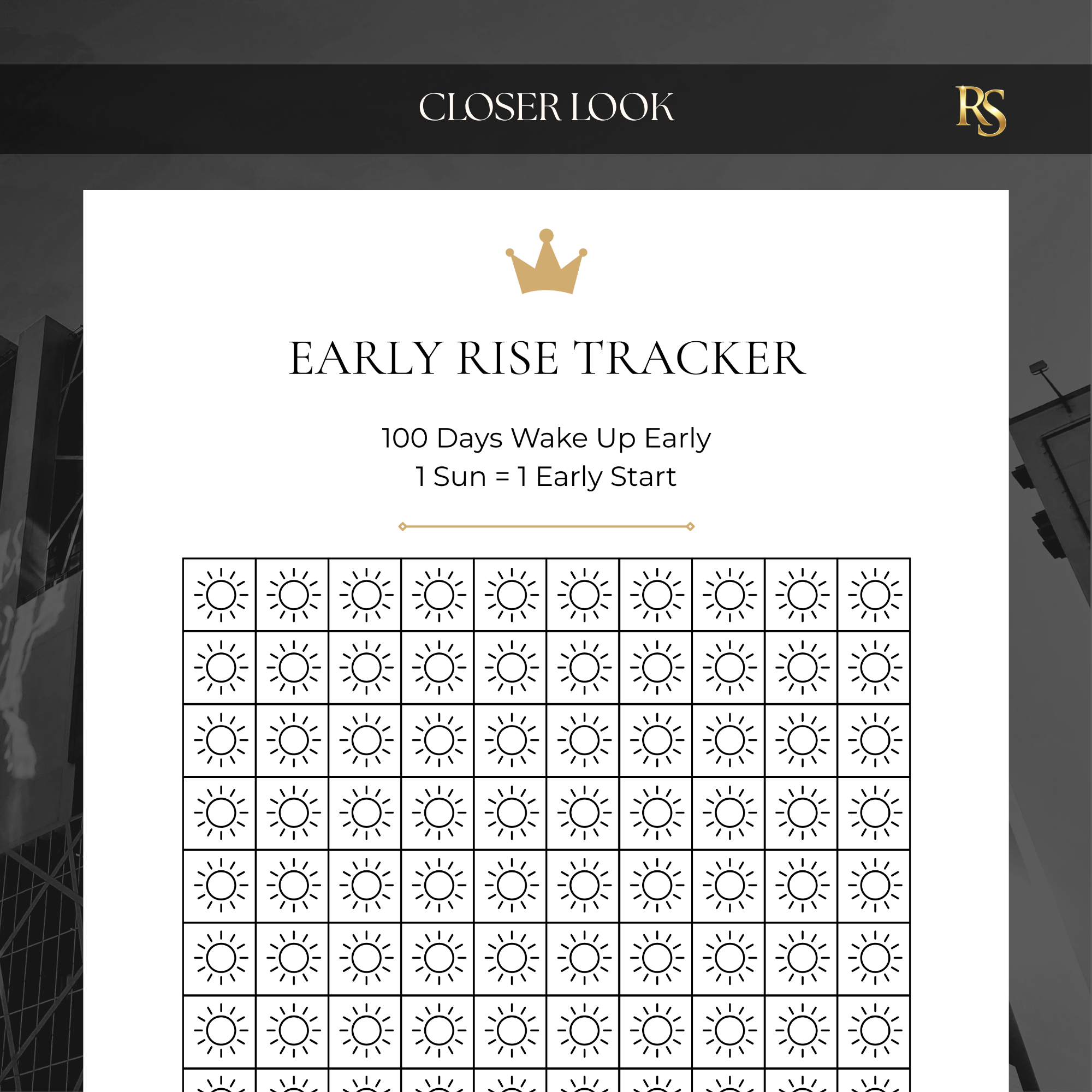 Early Rise Tracker