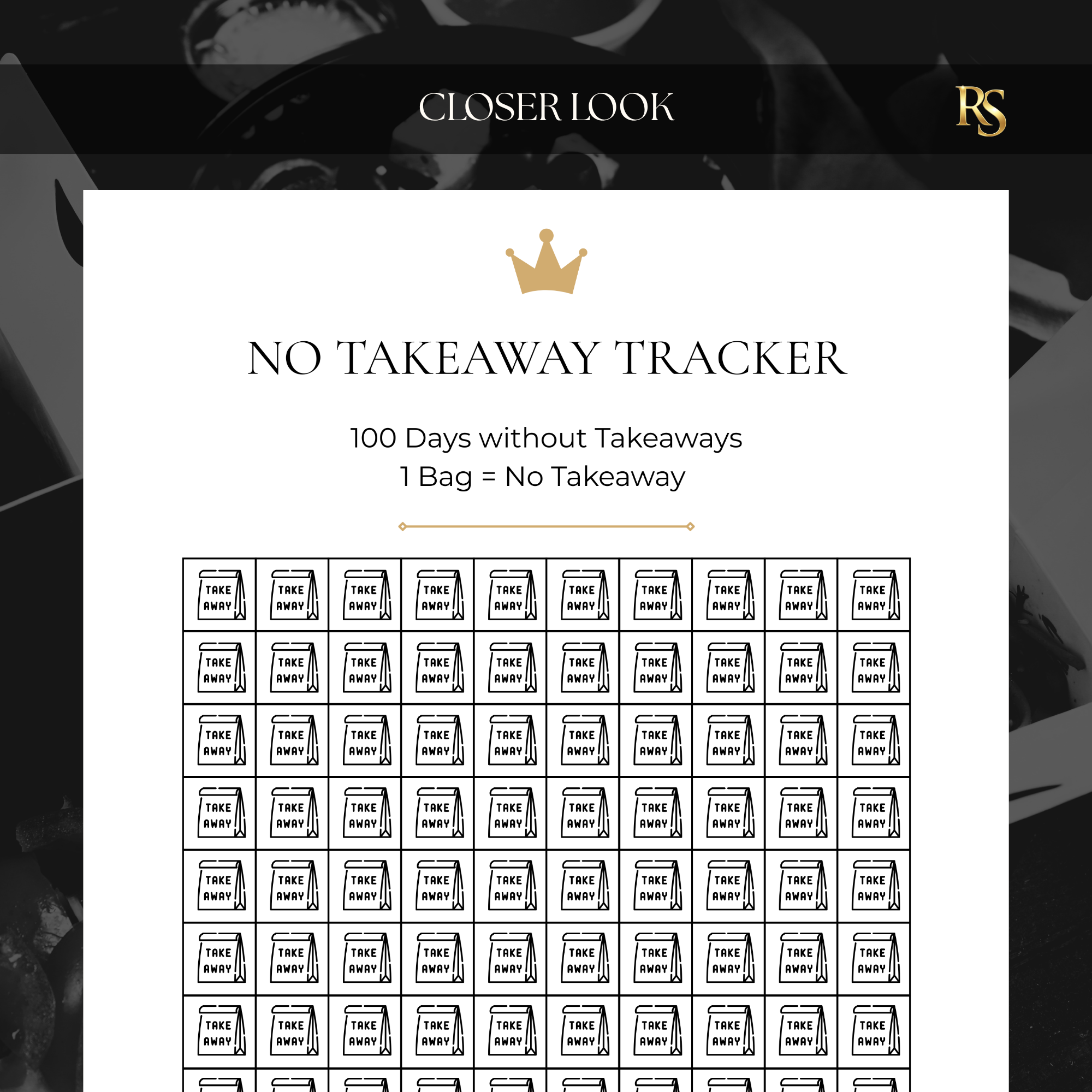 No Takeaway Tracker