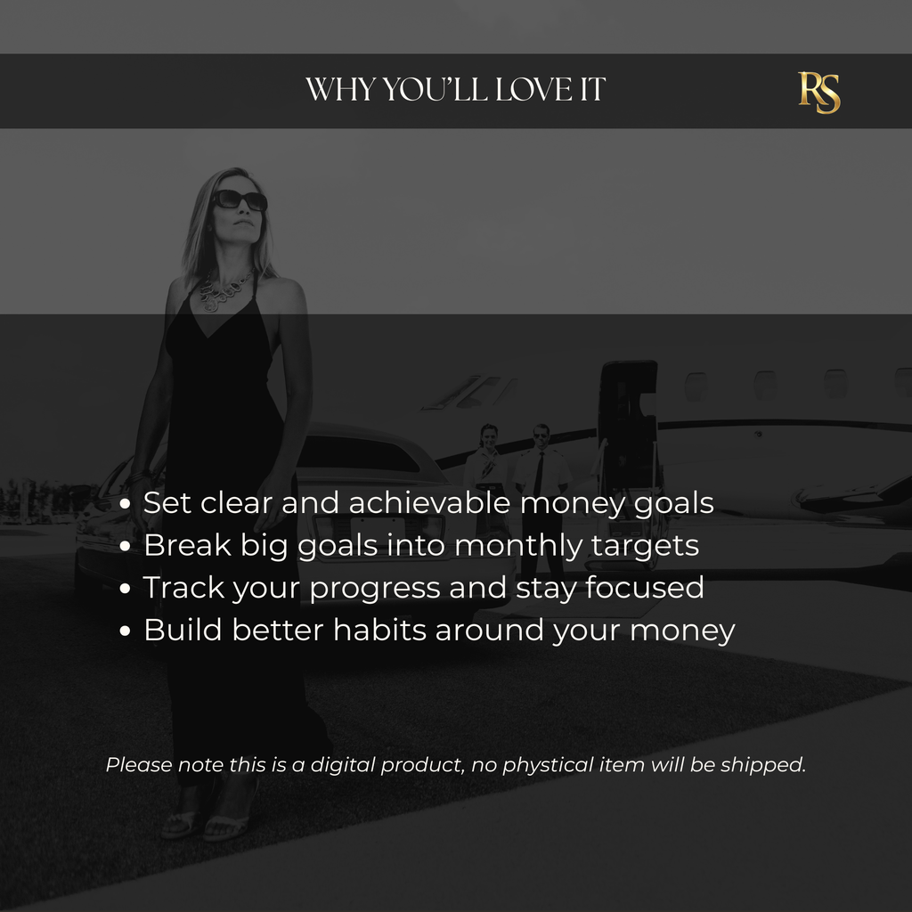 Money Goals Planner Printable