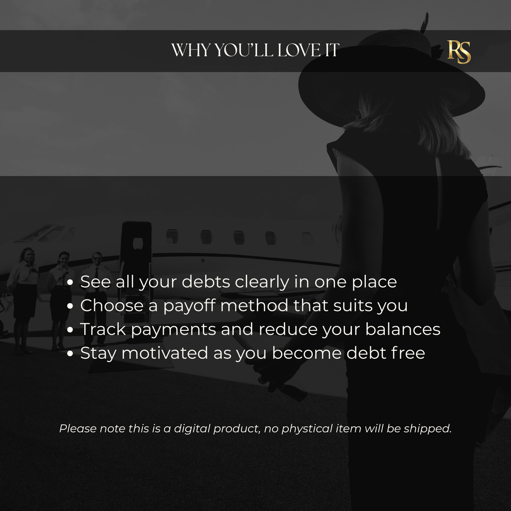 Debt Payoff Planner Printable