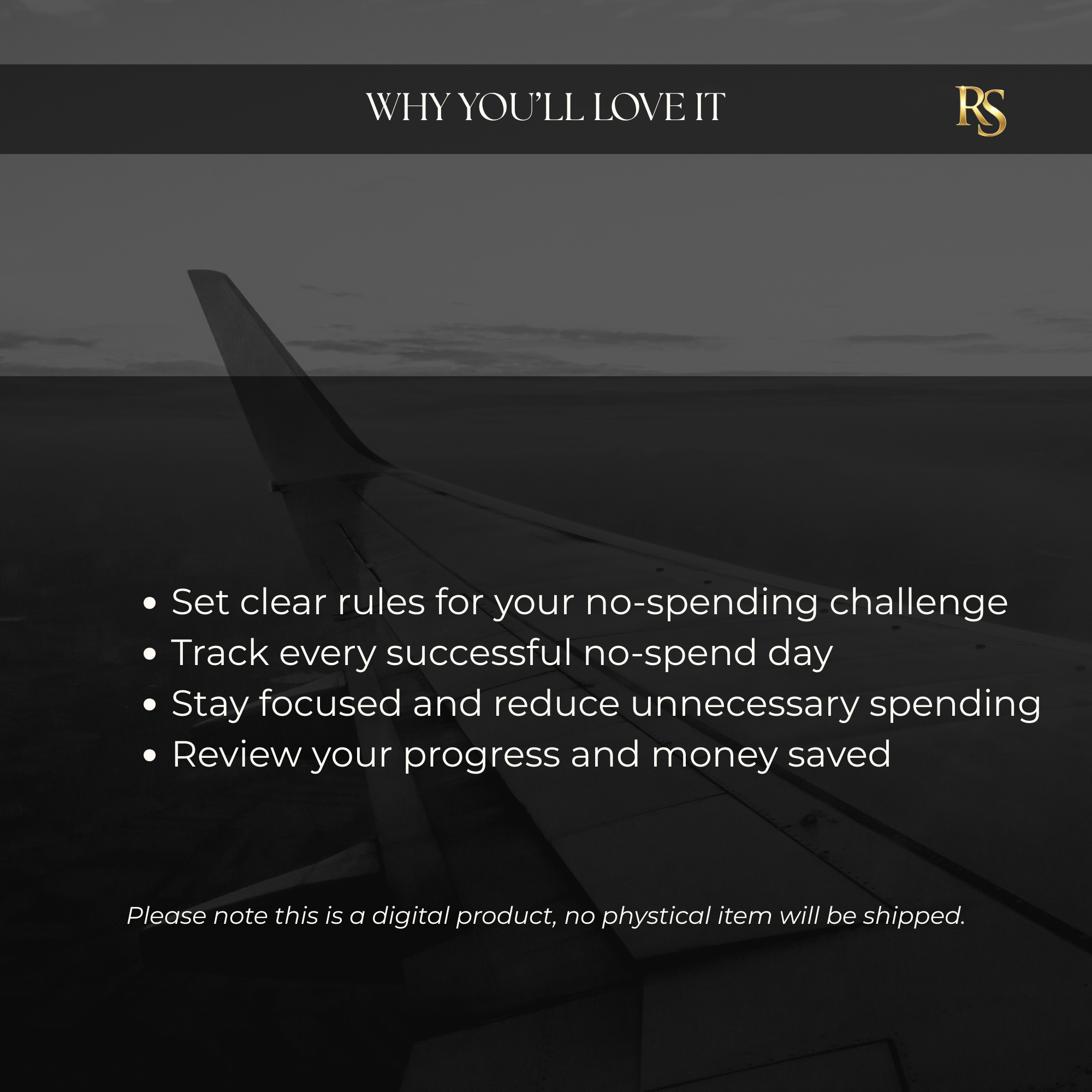 No Spend Challenge Printable