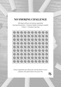 NO SMOKING CHALLENGE TRACKER