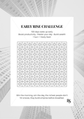 EARLY RISE CHALLENGE TRACKER