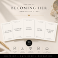 Becoming Her Affirmation Cards