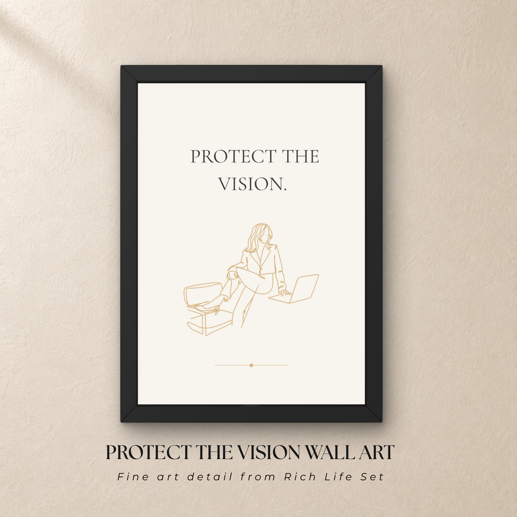 Protect the Vision Wall Art