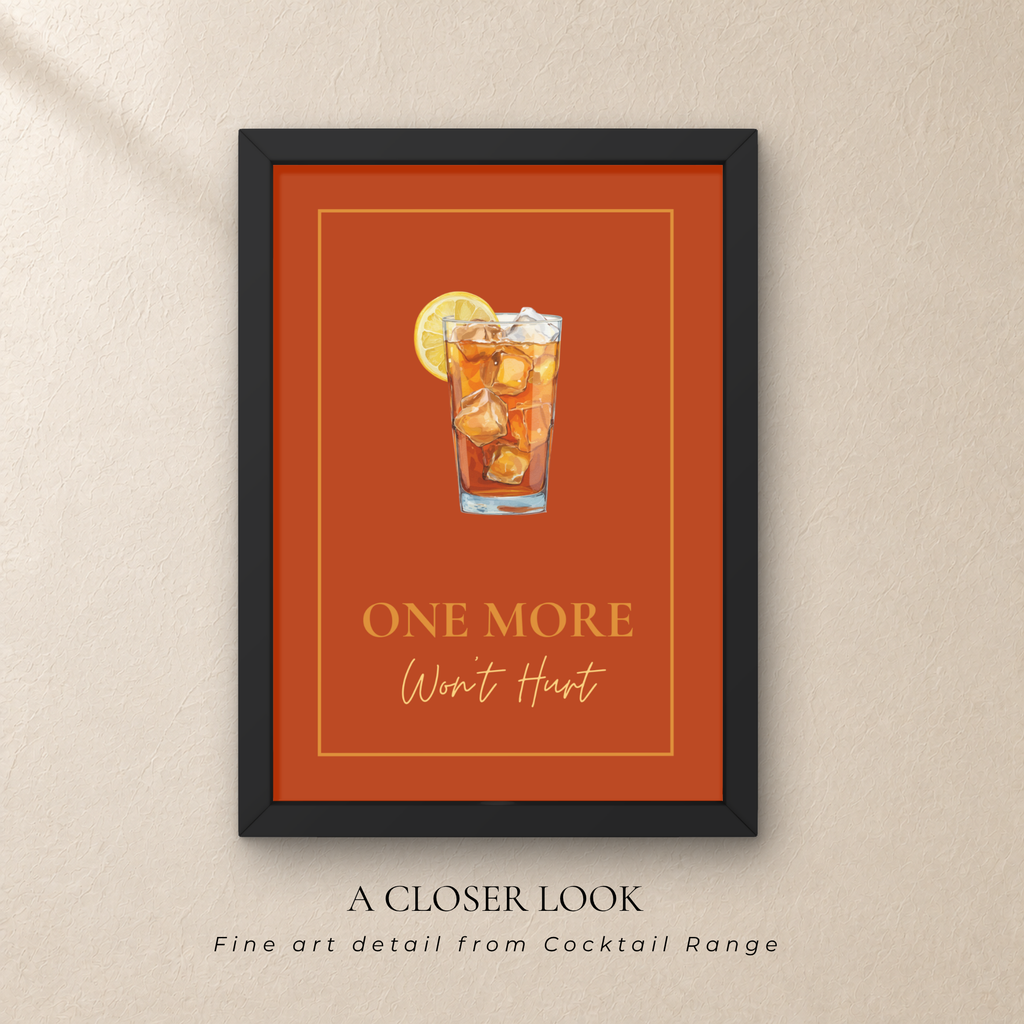 Long Island Iced Tea Wall Art