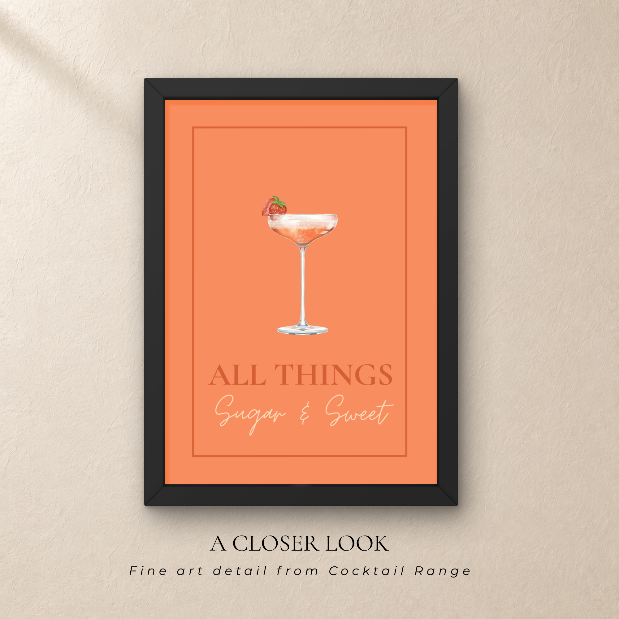 Strawberry Daiquiri Wall Art
