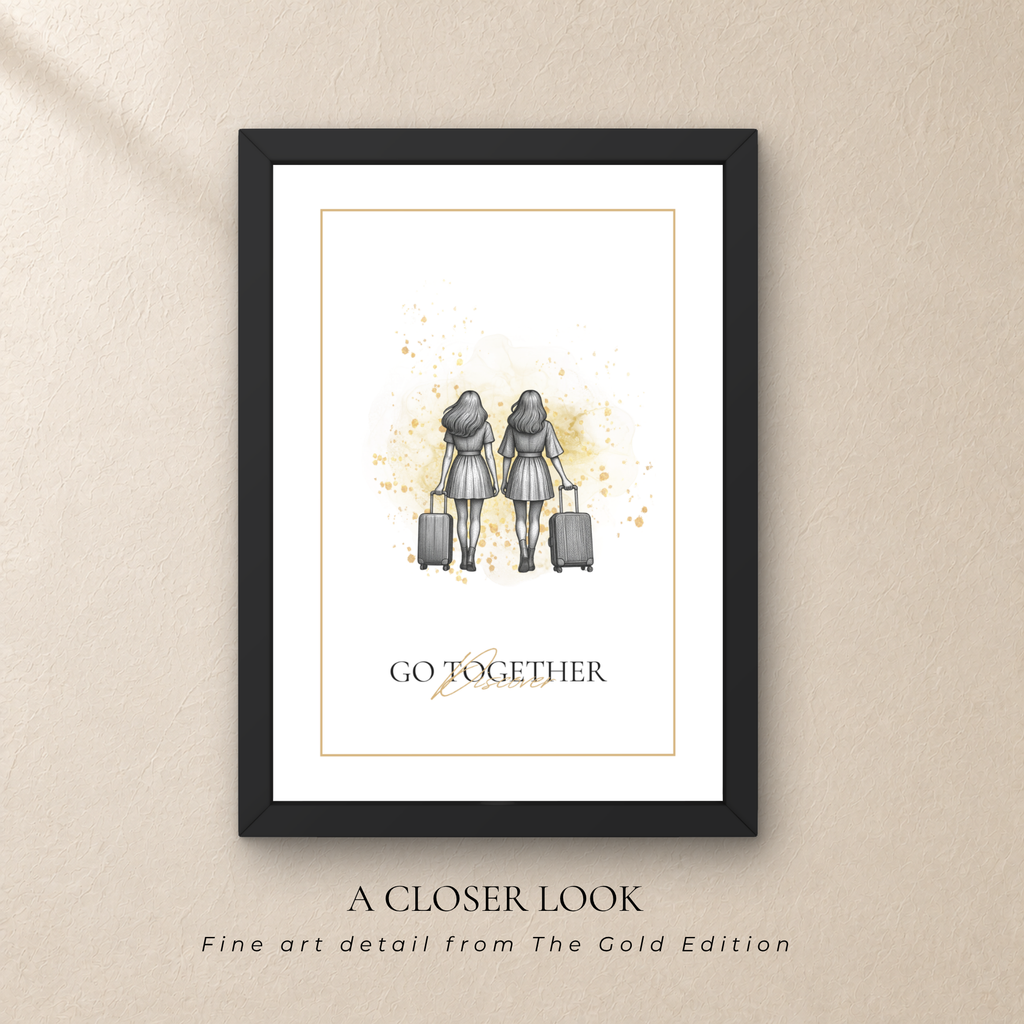 Luxury Travel Wall Art Set of 10