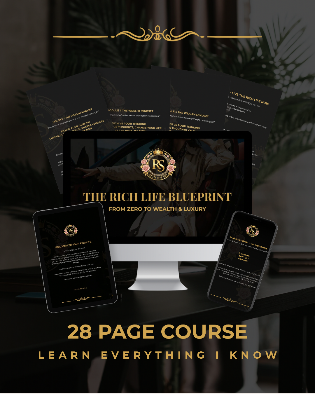 Rich Life Blueprint Luxury Lifestyle Guide PDF