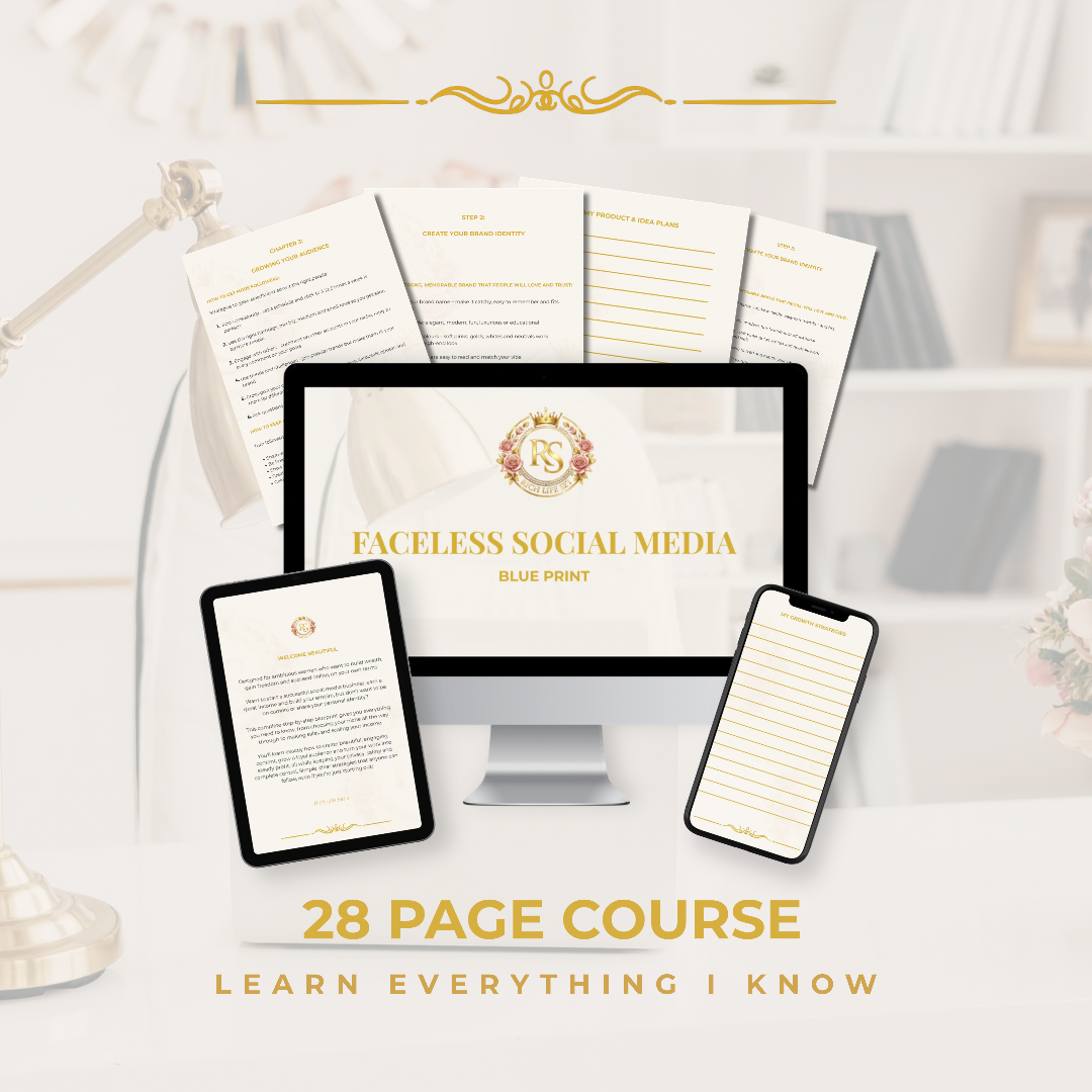 Faceless Social Media Blueprint