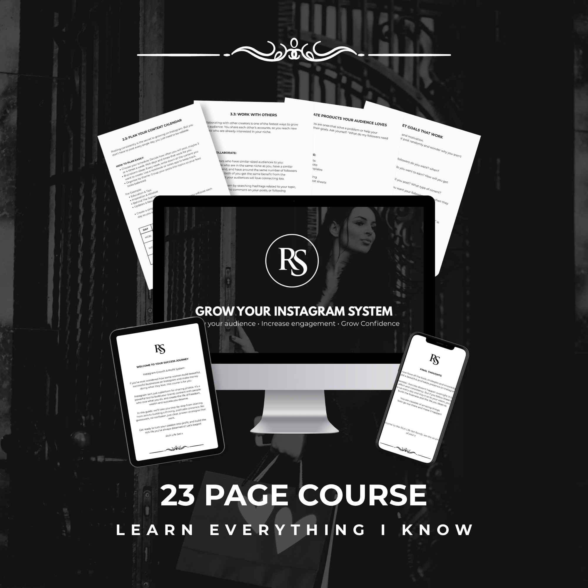 Grow Your Instagram Course
