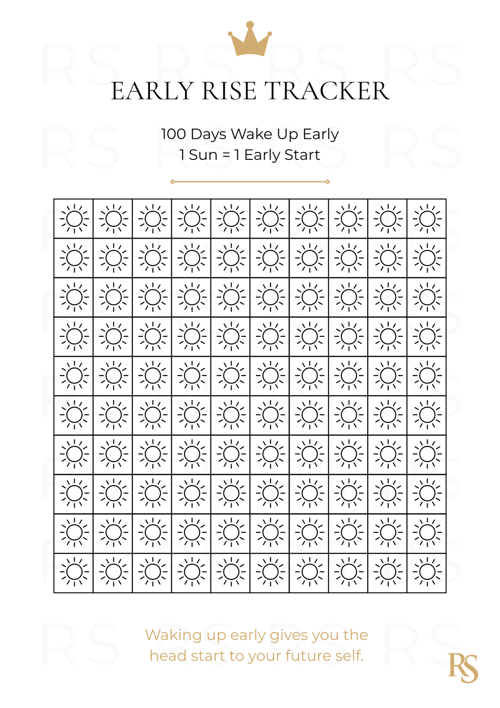 Early Rise Tracker