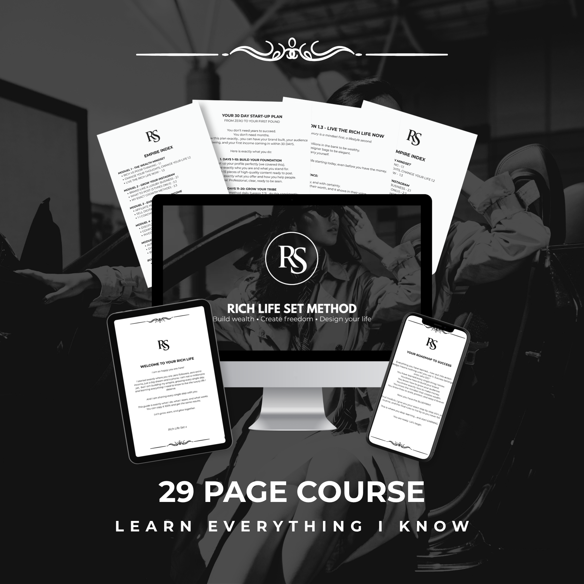 Rich Life Set Luxury Lifestyle Course
