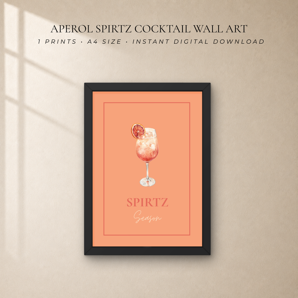 Aperol Spritz Wall Art