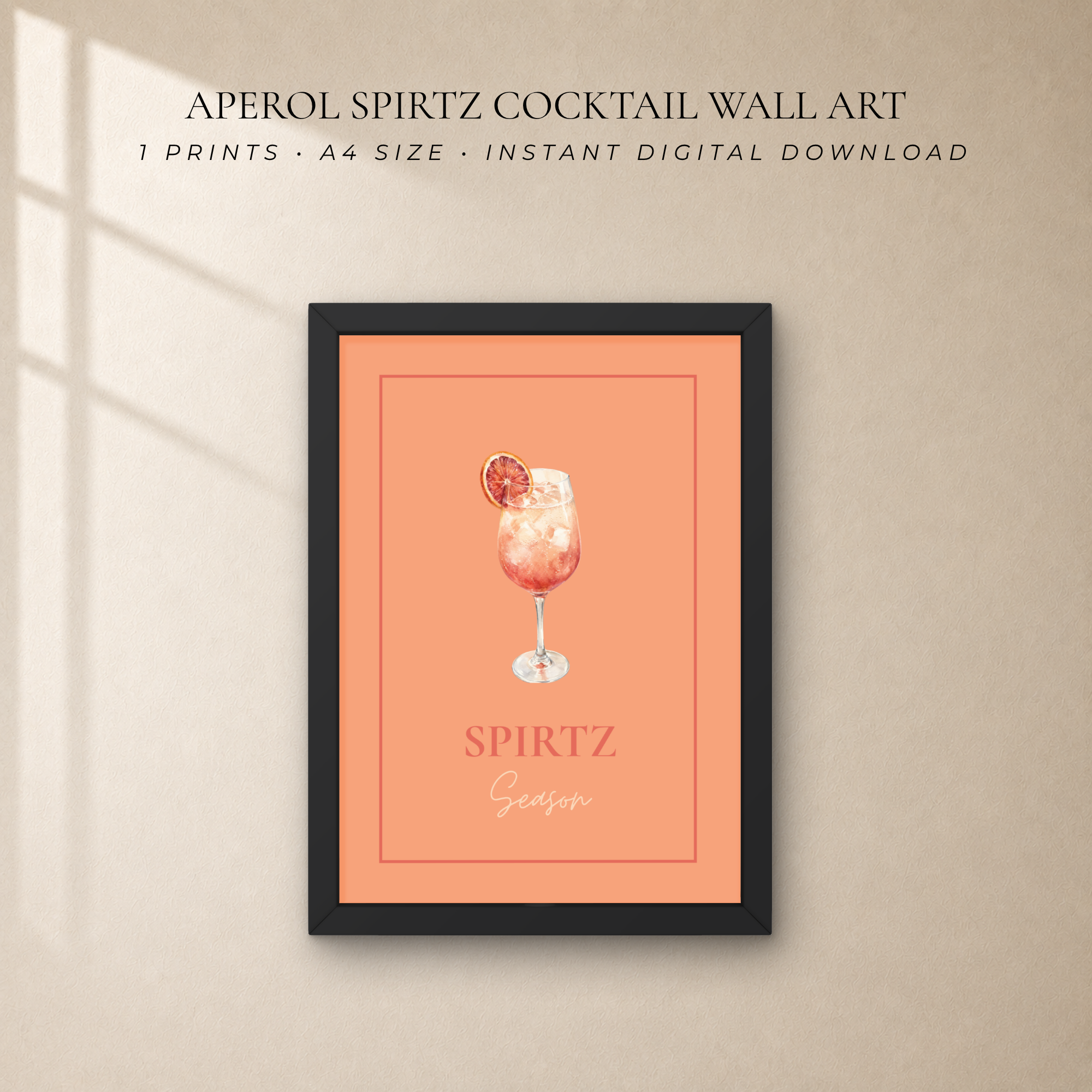 Aperol Spritz Wall Art