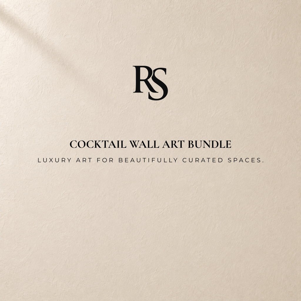 Cocktail Wall Art Bundle – 14 Printable Art Prints