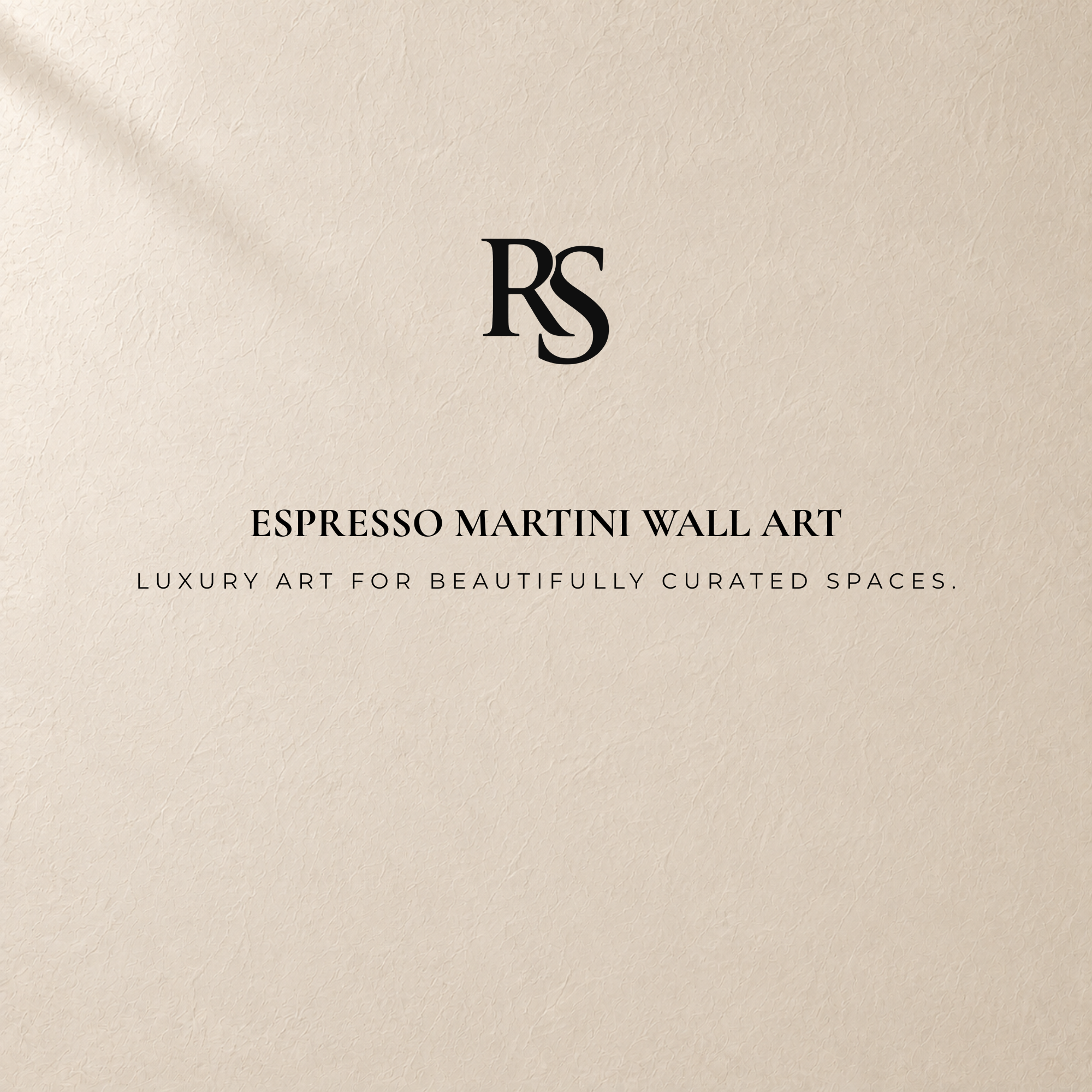 Espresso Martini Wall Art Print