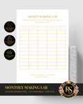 Money Making Lab | Luxury A4 Printable PDF