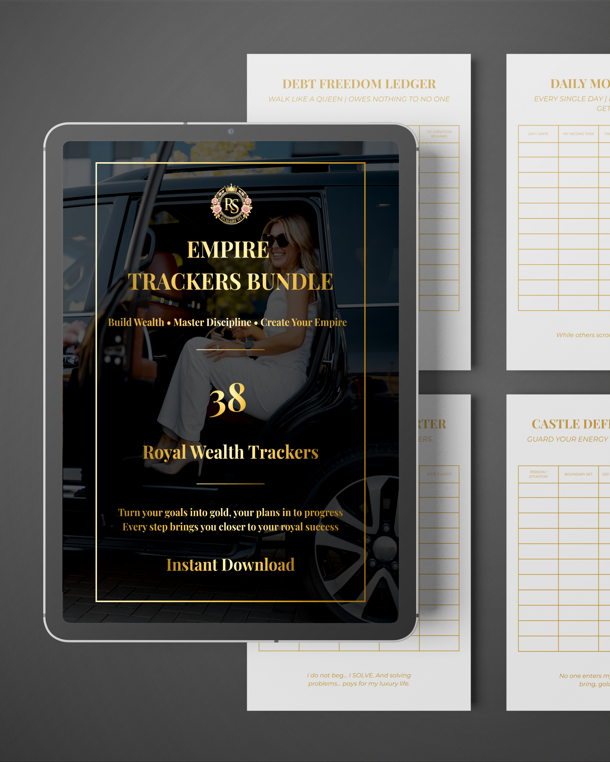Empire Trackers Bundle | 38x Royal Wealth Trackers