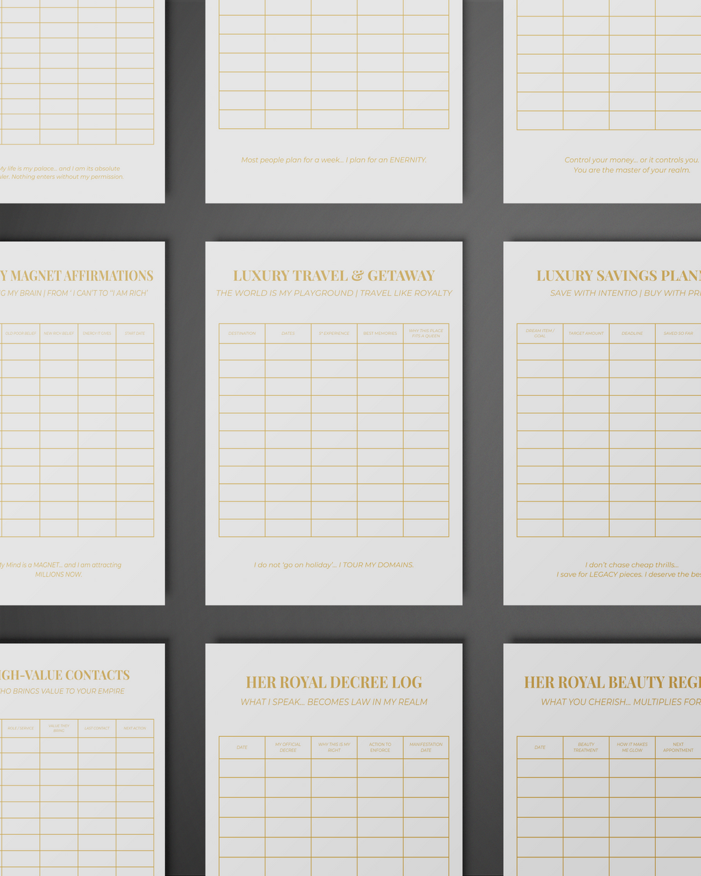 Empire Trackers Bundle | 38x Royal Wealth Trackers
