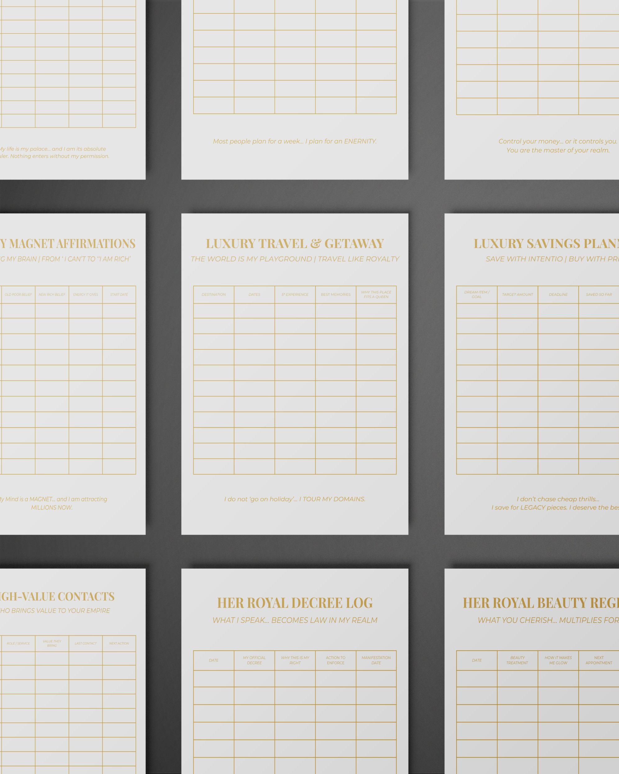 Empire Trackers Bundle | 38x Royal Wealth Trackers