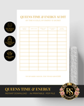 Queen’s Time Energy Audit | Luxury A4 PDF