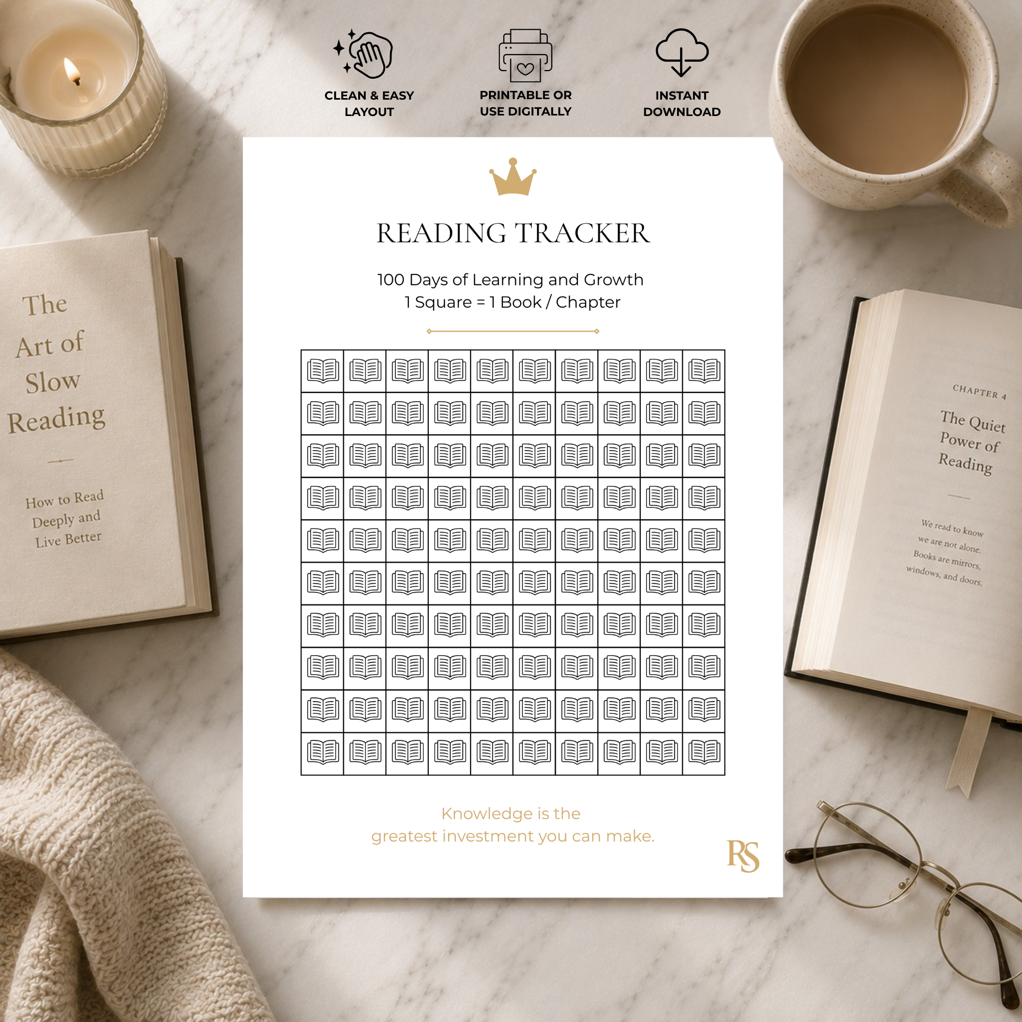 READING CHALLENGE TRACKER