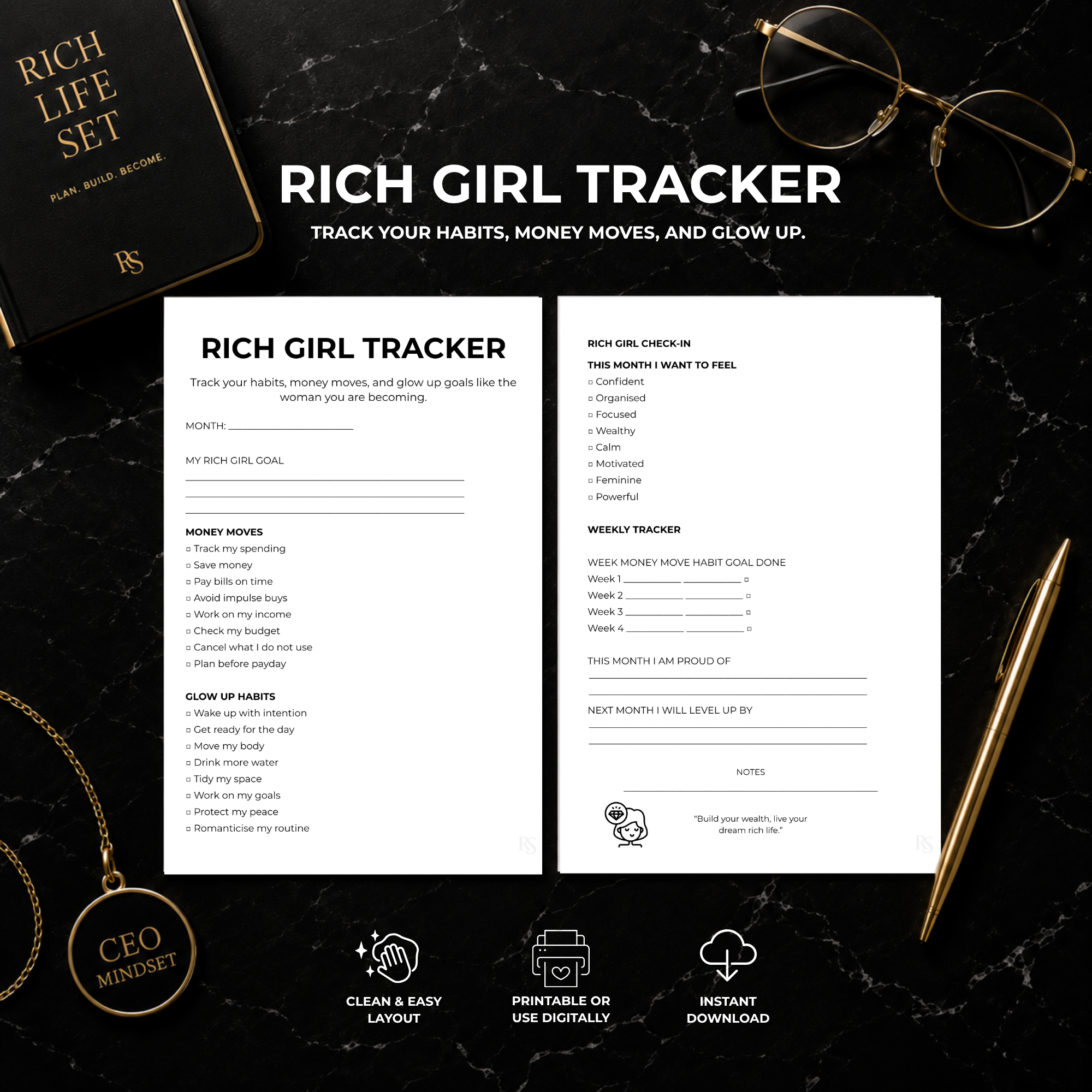 Rich Girl Tracker