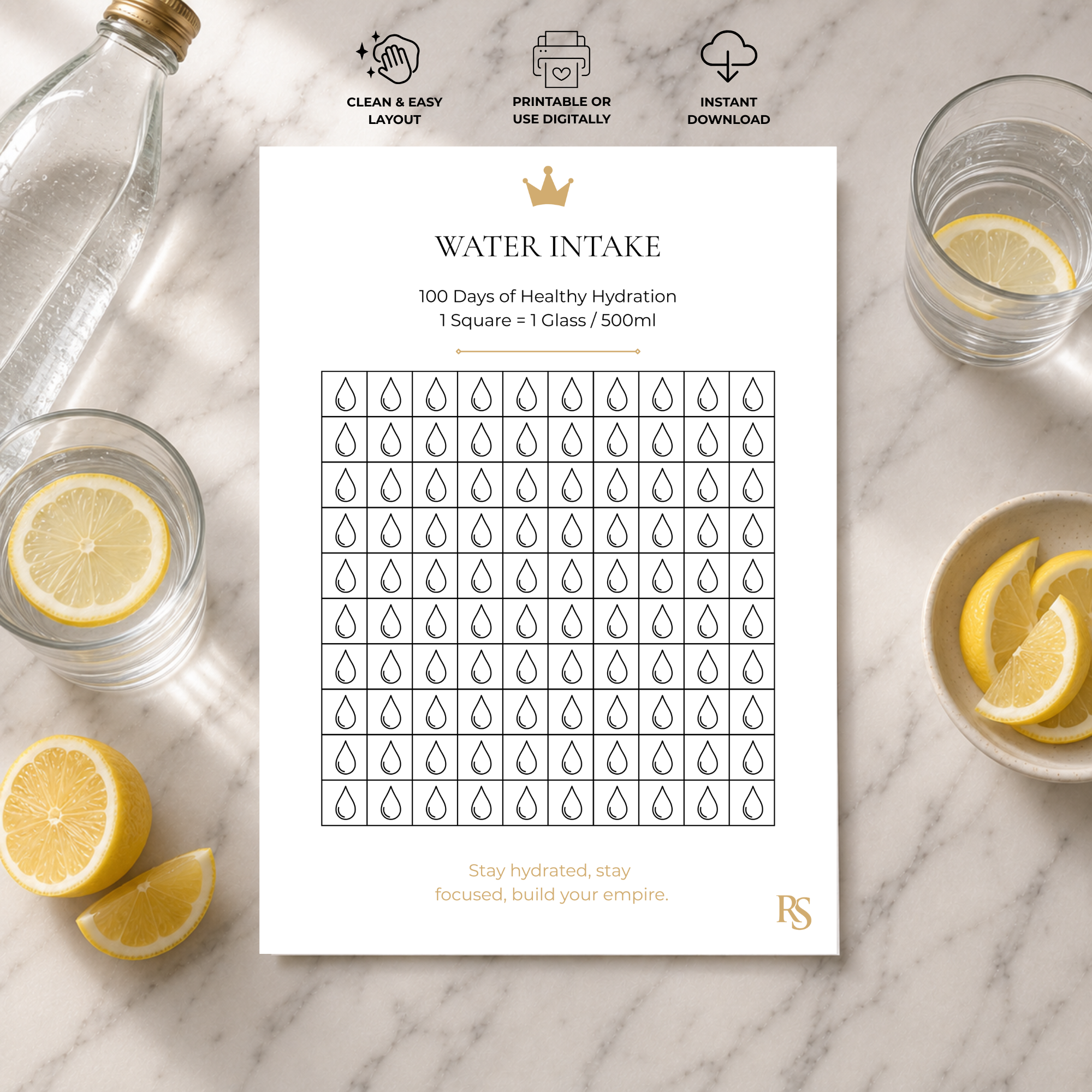 WATER INTAKE TRACKER